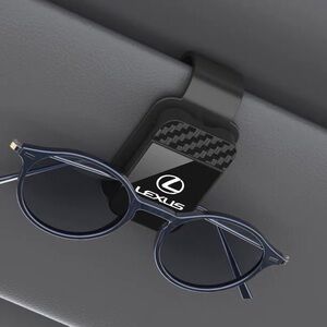 Car Sun Visor Sunglasses Holder Clip – Universal Auto Glasses Clip Organizer